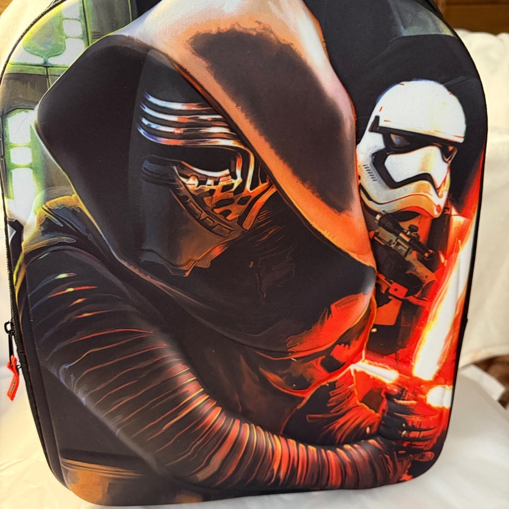 Accessory Innovations Backpack 16 Inches Star Wars Kylo Ren & Stormtrooper 3D